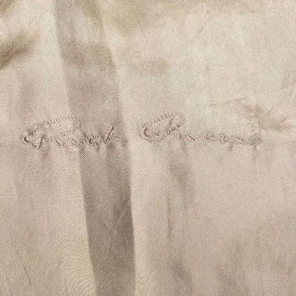 Rick Owens Calf Leather Asymmetrical Zip Jacket in Tan Honey Size 4 - Picture 16 of 16